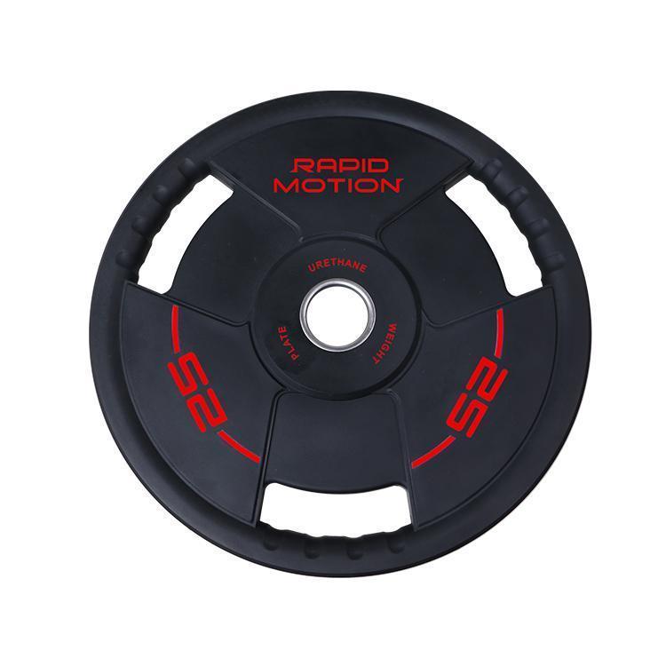 Tri Grip PU Olympic Size Weight Plates | Rapid Motion